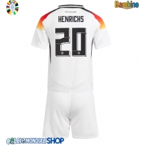 Maglie da calcio Germania Benjamin Henrichs #20 Prima Maglia Bambino Europei 2024 Manica Corta (+ Pantaloni corti)